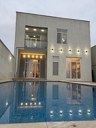 Həyət evləri və villaların satışı: Bağ evi kirayə verilir, Merdekan Mərdəkanda yerləşən isti, hovuzlu bağ — 2