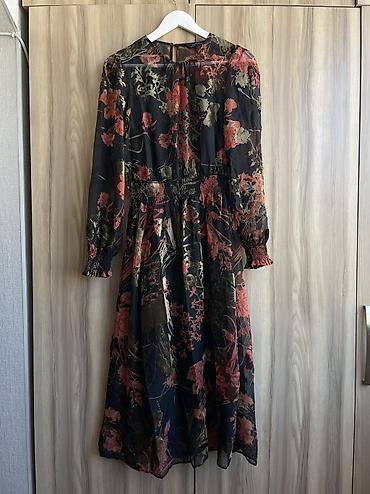 pull bear: Повседневное платье, США, Лето, Длинная модель, Хлопок, Прямое, M — 1