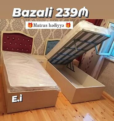 al palaz: Bazalı tək nəfərlik çarpayı - Altı saxlama bölməli bazalı — 1