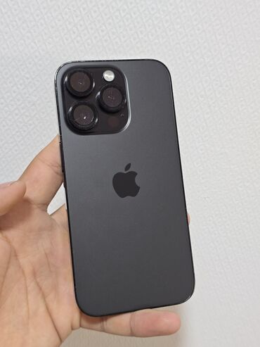 poco f5 купить в бишкеке: IPhone 14 Pro, Колдонулган, 128 ГБ, Кара, 86 %