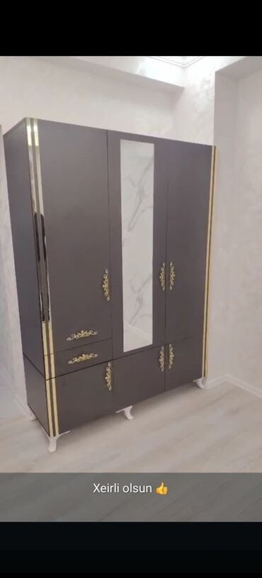 Dolablar: Yeni, Açılan, 3 qapılı Düz dolab, Şifonyer, Rusiya — 14