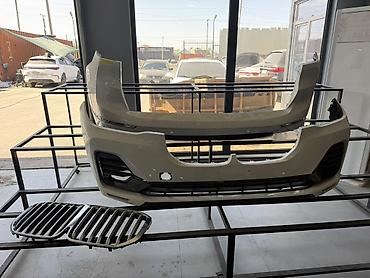 Передние и задние бамперы + решётка радиатора для BMW x7 Комплект: -