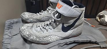 высокие кеды: Высокие боксерские кроссовки Nike (борцовки/ринг-боты) — 1