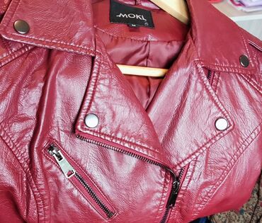 стильные кожаные куртки женские: Кожаная куртка, M (EU 38)