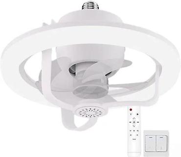 Rasveta: Led luster sa ventilatorom E27 NOVO. OPIS PROIZVODA: LED plafonjera sa — 3