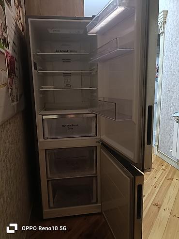 Soyuducular: Samsung iki kameralı soyuducu - Rəng: metalik/gümüşü gövdə, ön qapıda — 3
