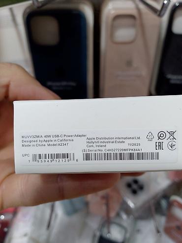 mobile legend: Apple USB‑C 40W Power Adapter - Model: A2347 (MUVW3ZM/A) - Güc: 40W - — 1