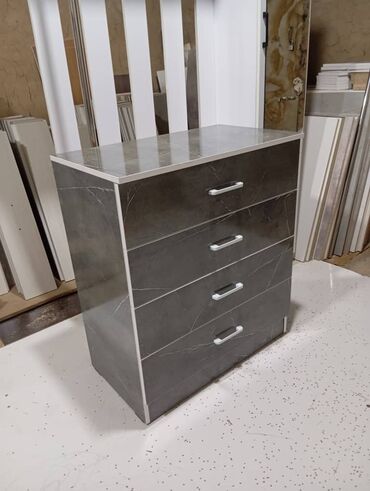 Комоды для одежды: Комод для одежды, Новый, Без зеркала, ЛДСП, цвет - Белый, Платная доставка — 16