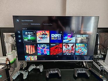 PS5 (Sony PlayStation 5): Tam Hazır Set! PS5 Slim + 3 Pult + Oyunlar + 109 sm TV"+soyuducu+pult -da lalafo.az — 2 PS5 (Sony PlayStation 5): Tam Hazır Set! PS5 Slim + 3 Pult + Oyunlar + 109 sm TV"+soyuducu+pult — 2