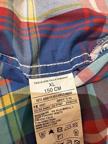 Uşaq geyimi və ayaqqabıları: Köynək, Oğlan üçün, 10 - 12 yaş, Benetton — 4
