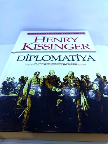 Kitablar, jurnallar, CD, DVD: "di̇plomati̇ya" henry kissinger qərb diplomatiyası haqqında möhtəşəm