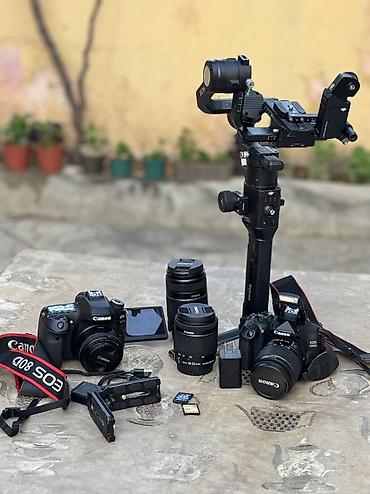 Fotokameralar: Canon 80D +1300D+ dji ronin s Hər ikisi üçün bir ədəd batareka və -da lalafo.az — 1 Fotokameralar: Canon 80D +1300D+ dji ronin s Hər ikisi üçün bir ədəd batareka və — 1