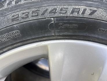 teker 17 type 0: 235/45/17 4 edede disk teker. disklerde cat yoxdur. tekerlernormal — 2
