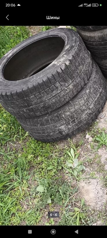 Шины: Шины 255 / 45 / R 18, Зима, Б/у, Пара, Легковые, Россия