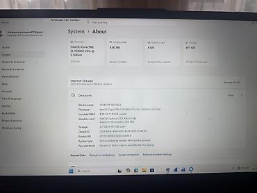 gpu gtx: ASUS TUF Gaming F15 oyun noutbuku Xüsusiyyətlər: - Yaddaş və saxlamə — 10