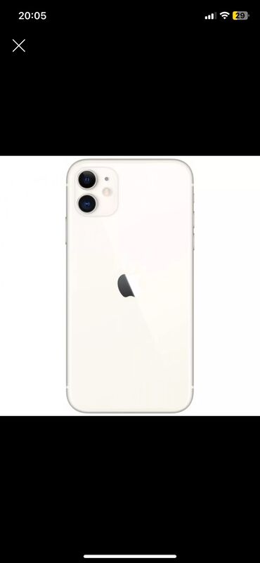 ayfon 11 pro qiymeti: IPhone 11, 128 GB, Ağ, Barmaq izi, Face ID, Sənədlərlə