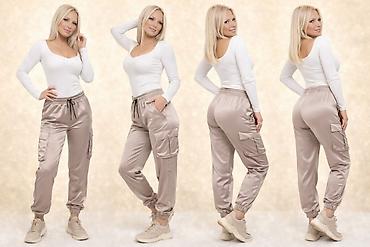 Pantalone: Super pantalone sa džepovima U struku su na gumu i učkur Odličan model — 3