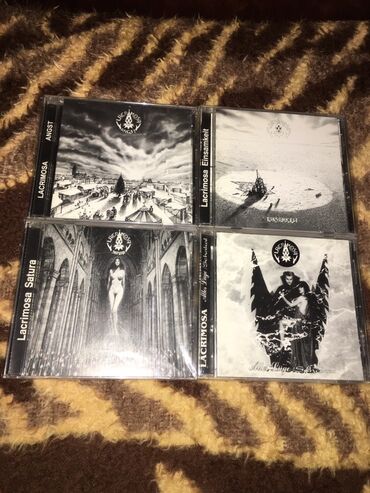 клуб романтики: ЦЕНА ЗА ВСЕ ОДНИМ ЛОТОМ Коллекция аудио-CD Lacrimosa — издание