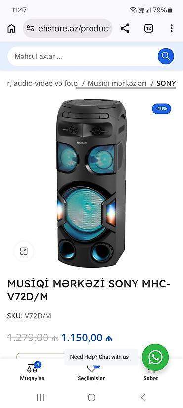 iphone 14 pro max case: Sony MHC V72D GUCLU SES VE BASS AXTARANLAR UCUN IDEAL SECIMDIR 360 — 4