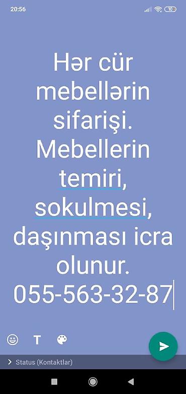 akvarium zavod istehsalı: Sifarişlə digər mebel — 1