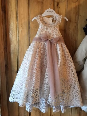 детские костюмы для танцев: Uşaq üçün zərif krujeva don - Model: BÜLSEN asqılı, dizaynı klassik