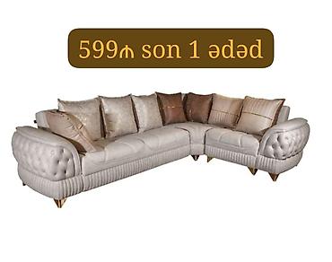 kunc divan yeni: Yeni künc divan 599₼ Maya dəyərinə satılır son 1 ədəd tələsin ünvan — 1