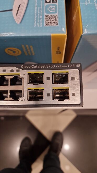 port: Cisco Catalyat 3750, 48 port