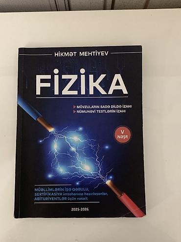 informatika codera 2026 pdf: Məhsul: “Fizika” hazırlıq vəsaiti (Hikmət Mehtiyev), V nəşr — 1
