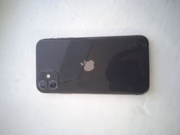 планшет бу бишкек: IPhone 11, Колдонулган, 64 ГБ, Jet Black, Заряддоочу түзүлүш, Коргоочу айнек, Каптама, 66 %