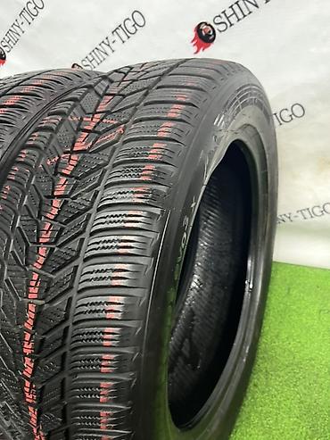 55: Шины 225 / 55 / R 19, Зима, Б/у, Пара, Внедорожные (АТ/МТ), Корея, Hankook — 2