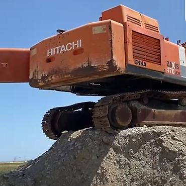 Ekskavatorlar: Hitachi ZAXIS 470 LCH modeli, ağır işlər üçün nəzərdə tutulmuş güclü — 11