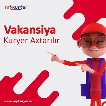 Moto-kuryerlər: Moto-kuryer tələb olunur, Aylıq ödəniş, 1 ildən az təcrübə