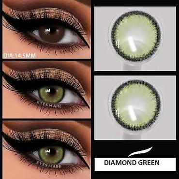 Šminka: Kolor sočiva za oči – plava i zelena kolekcija - Modeli/boje — 23