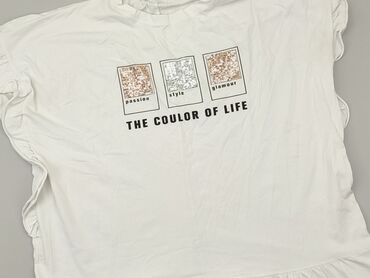 białe klasyczny t shirty: T-shirt, L (EU 40), condition - Good