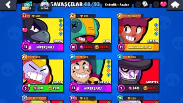 soyuducu 2 əl: Brawl Stars mobil oyununa aid personajların geniş kolleksiyası. Hər