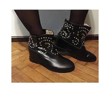 vans 38,5: ITALIJANSKE KOZNE CIZMICE, SNIZENO, VEL.38 | Snizeno! ! ! Hitno! ! ! — 3