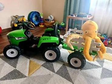 Traktori: Dečiji traktor na pedale sa prikolicom – model MX-611 - Realističan — 21