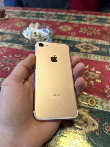 apple 4s: IPhone 7, 32 GB, Çəhrayı, Barmaq izi