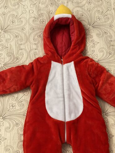 Боди: Боди, цвет - Красный, Б/у — 10