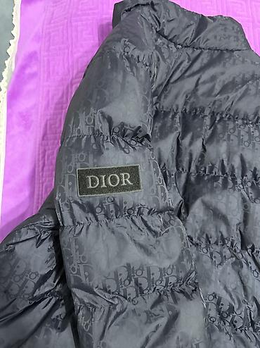 Куртки: Мужская куртка, 2XL, Dior, Б/у, цвет - Синий, Самовывоз, Платная доставка — 3