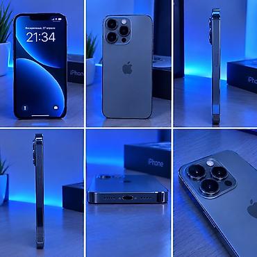 iphone 11 pro max 256gb цена в бишкеке: IPhone 13 Pro, Б/у, 128 ГБ, Голубой, Защитное стекло, 78 % — 1