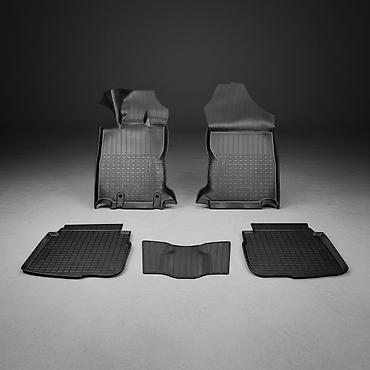 outback: 3D Полики Для салона Subaru, цвет - Черный, Новый, Самовывоз, Платная доставка — 3