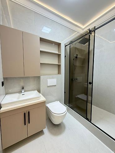 Продажа квартир: 2 комнаты, 77 м², Асанбай мкр Элитка, 8 этаж, Евроремонт — 6