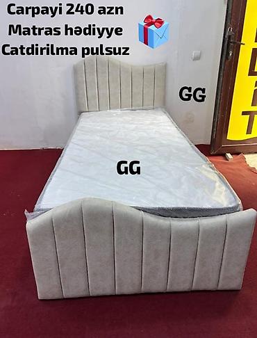 Yeni və Sifarişlə Çarpayi 240 azn Ölçü 2/90 Matras hədiyyə 🎁 Rəng lalafo.az -da Yeni və Sifarişlə Çarpayi 240 azn Ölçü 2/90 Matras hədiyyə 🎁 Rəng