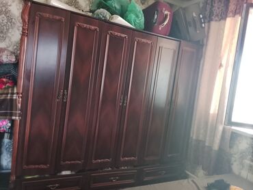 реставрация старого шкафа: Кийим салуучу шкаф, Колдонулган, Түз, МДФ