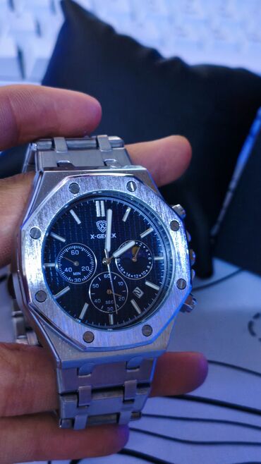 купить часы ulysse nardin: Мужские наручные часы X-GEQCK - Корпус и браслет из металла