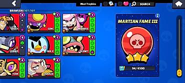 dvd oyun: Brawl Stars hesabı – tam kolleksiya, yüksək trophy və nadir — 3