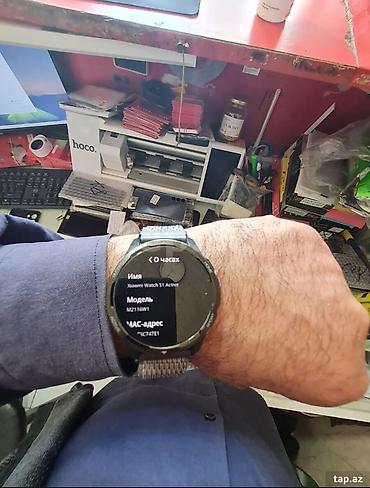 xiaomi mi band 1: Xiaomi Watch S1 Active (Model: M2116W1) barter də olar yazun - — 1