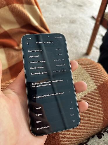 mac mini m4: IPhone 14 Pro, Б/у, 256 ГБ, Черный, Зарядное устройство, Защитное стекло, Чехол, 79 % — 6