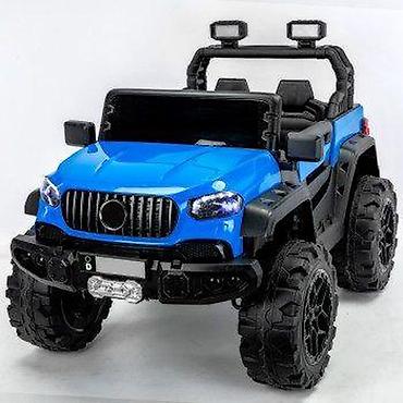 crocs papuce bele: Auto na akumulator MB6006 (Šifra: MB) Plavi dječiji terenac — 1